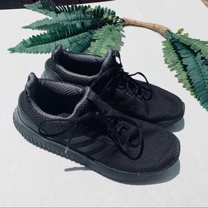 Adidas cloud foam tennis shoes black size men’s 10